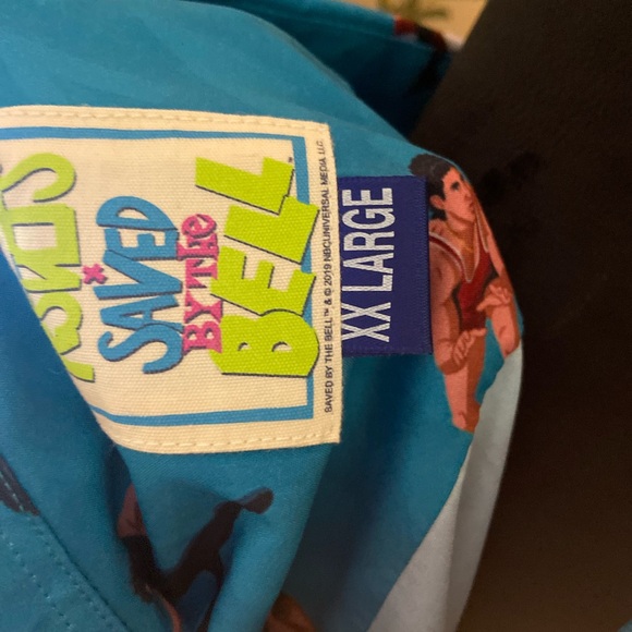 Cult Collection Saved By the Bell AC Slater Button Down Shirt - Picture 5 of 6